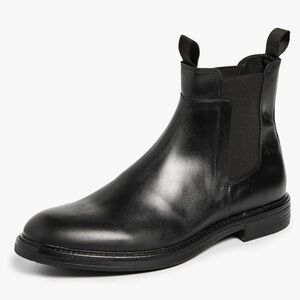 NEW $190 Shoe the Bear Stanley Black leather Chelsea Boot Men size 41 | 8-8.5